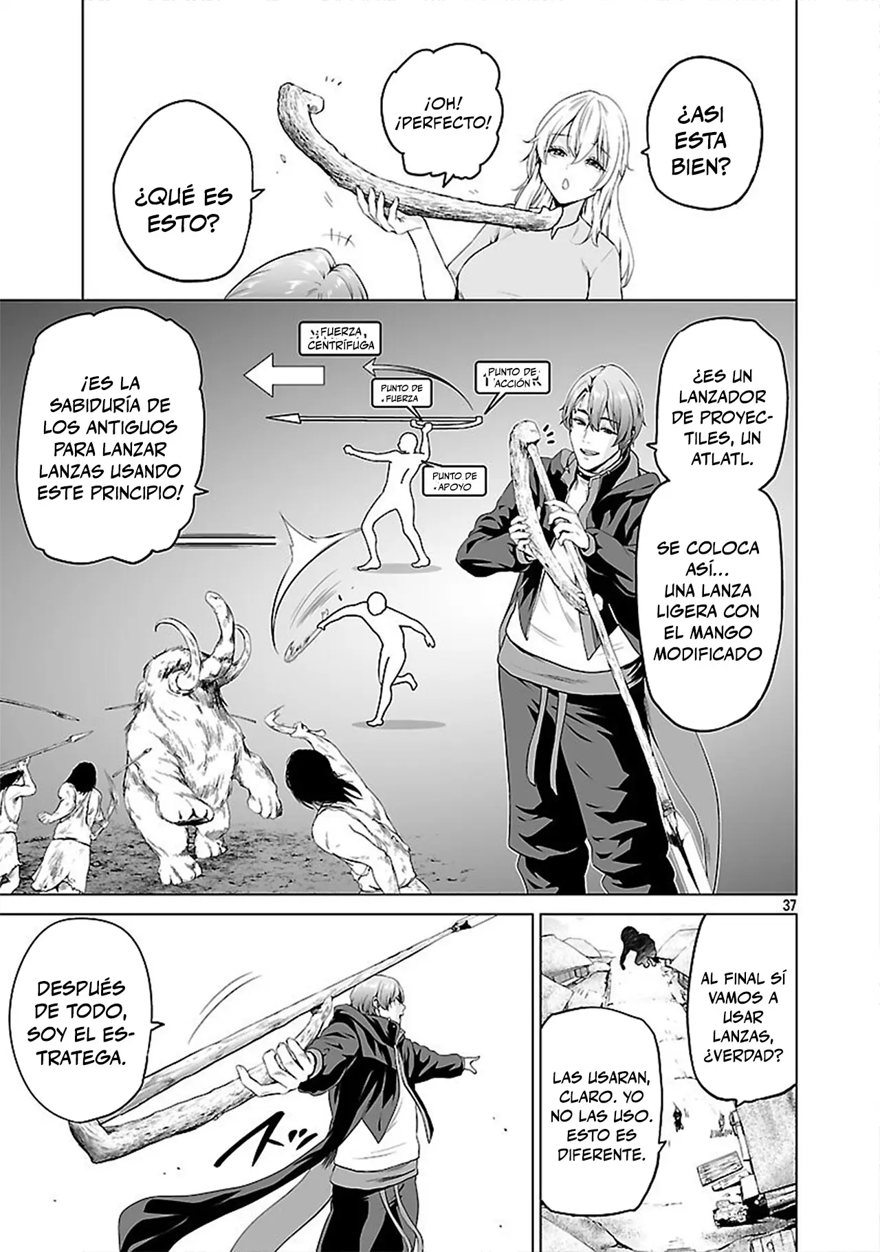 Isekai H Eiyuuden ~Bishoujo Senshi-tachi wa Saikyou Gunshi no Muchana Onegai ni Sakaraenai~ capítulo 7 página 38