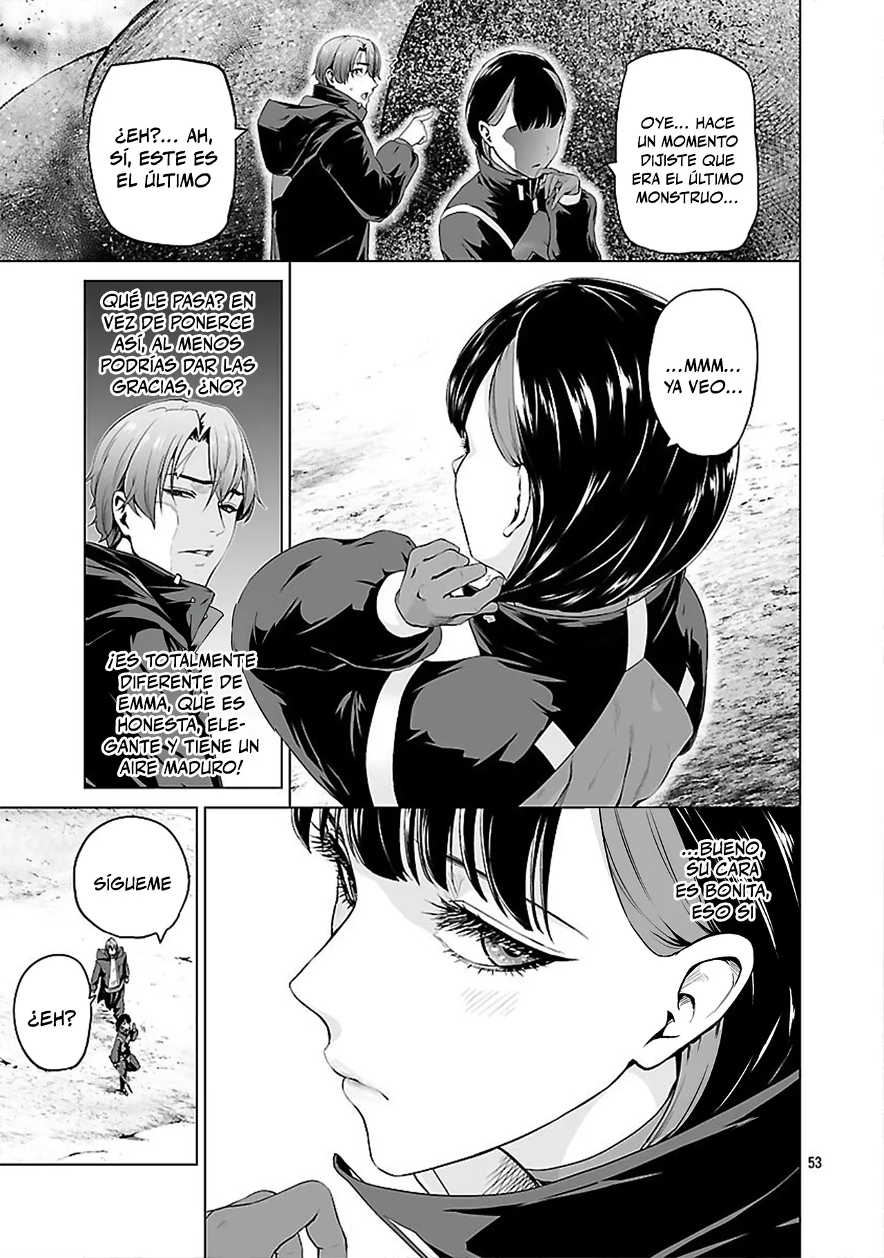 Isekai H Eiyuuden ~Bishoujo Senshi-tachi wa Saikyou Gunshi no Muchana Onegai ni Sakaraenai~ capítulo 7 página 54