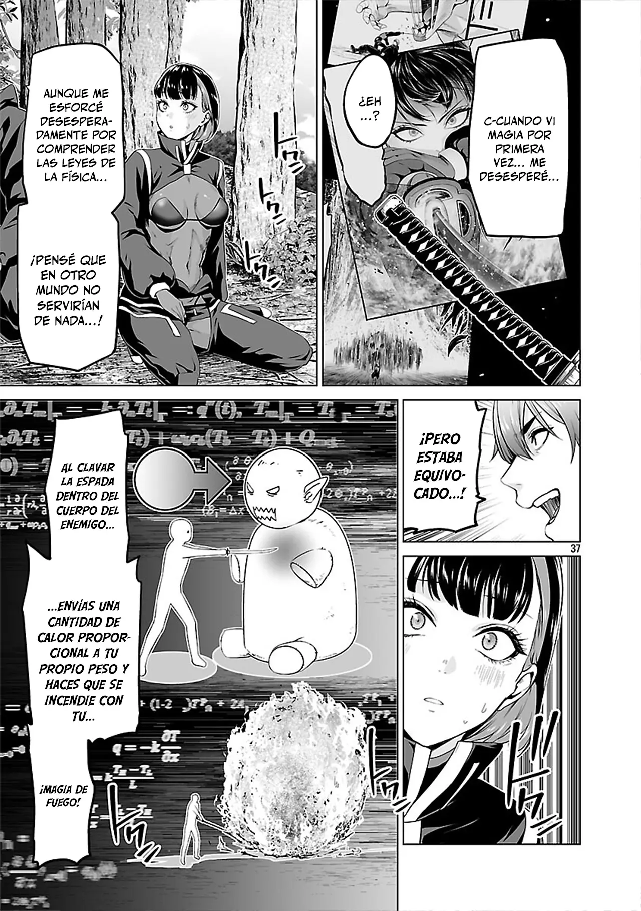 Isekai H Eiyuuden ~Bishoujo Senshi-tachi wa Saikyou Gunshi no Muchana Onegai ni Sakaraenai~ capítulo 8 página 38