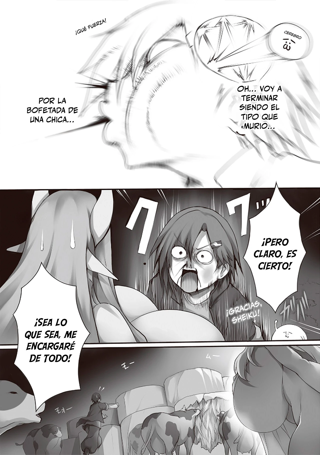 Isekai Ushi Musume capítulo 3 página 4