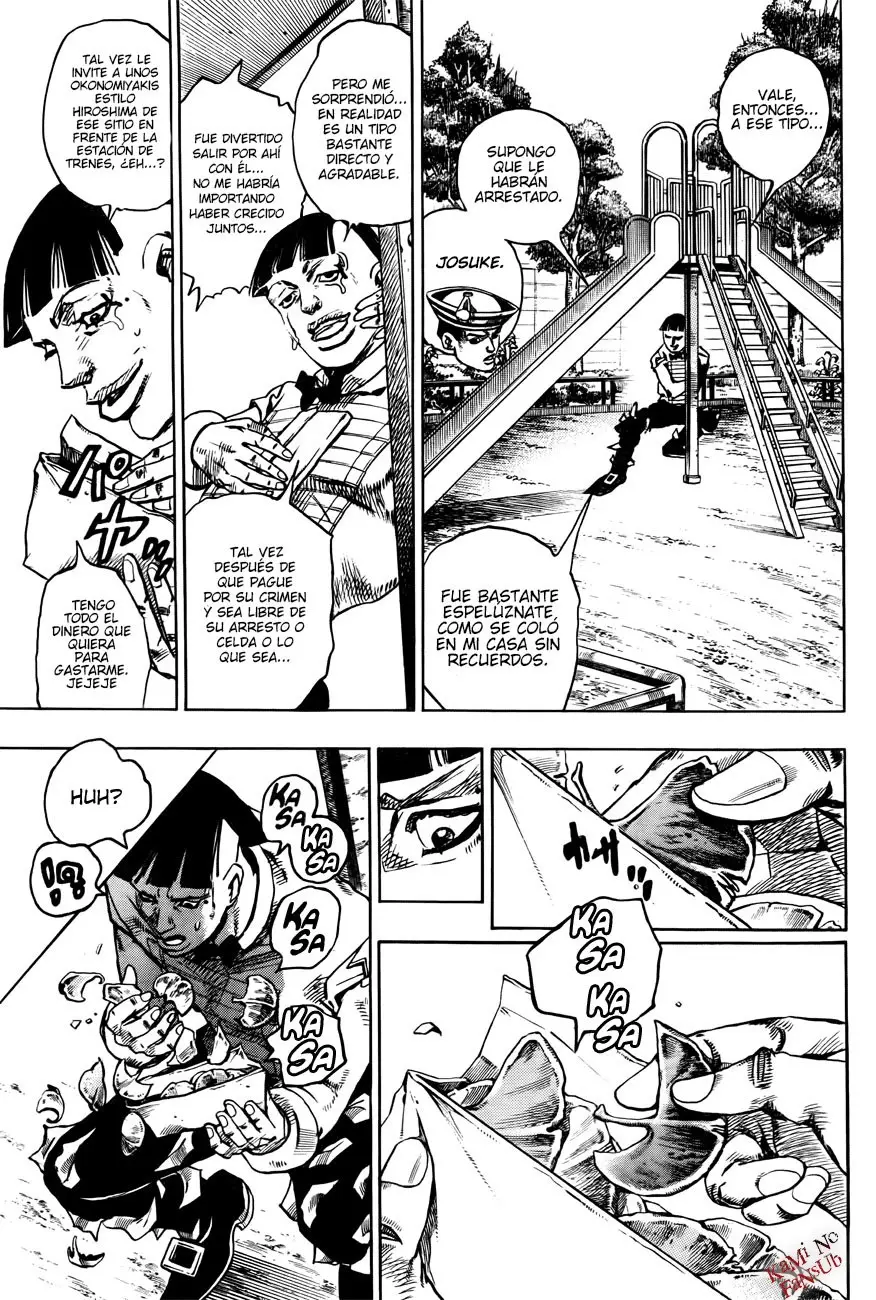 JoJo's Bizarre Adventure - Parte 8: JoJolion capítulo 21 página 15
