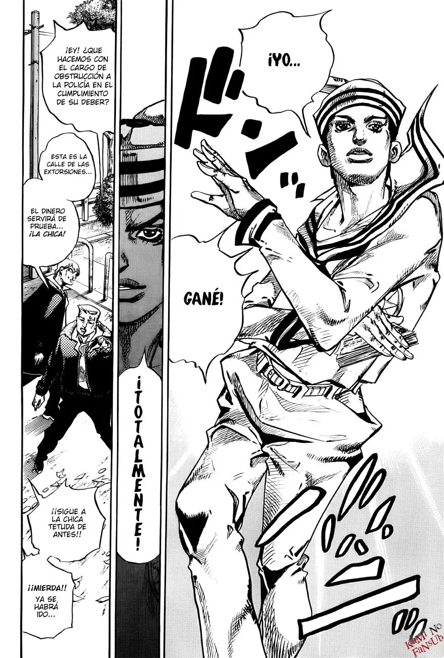 JoJo's Bizarre Adventure - Parte 8: JoJolion capítulo 21 página 24