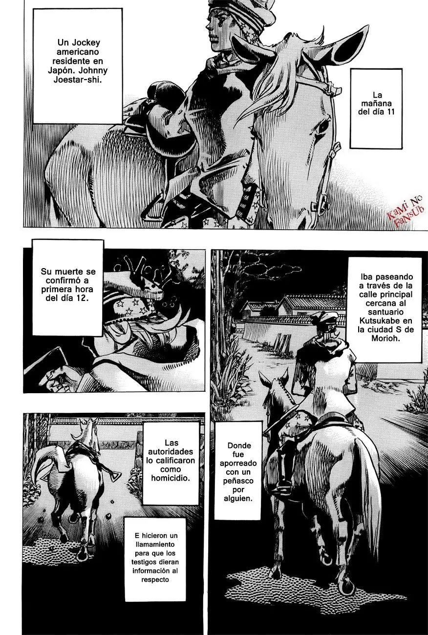 JoJo's Bizarre Adventure - Parte 8: JoJolion capítulo 21 página 31