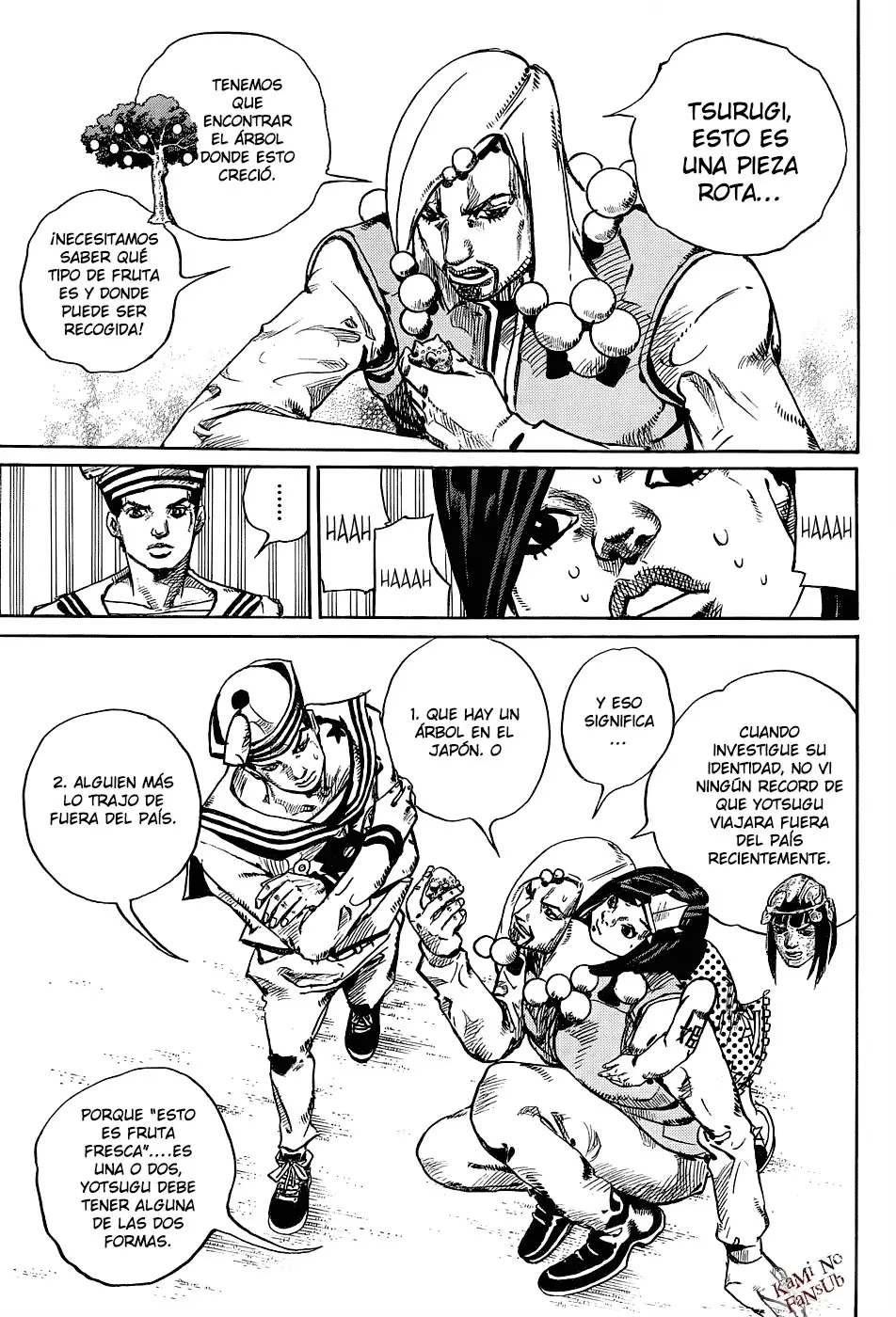 JoJo's Bizarre Adventure - Parte 8: JoJolion capítulo 33 página 22