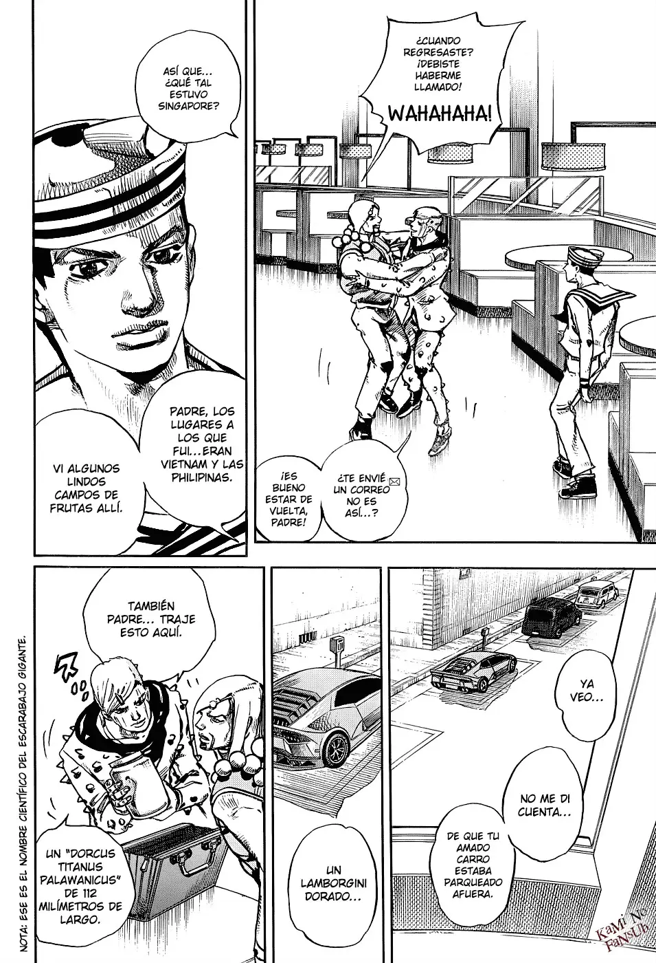 JoJo's Bizarre Adventure - Parte 8: JoJolion capítulo 33 página 40