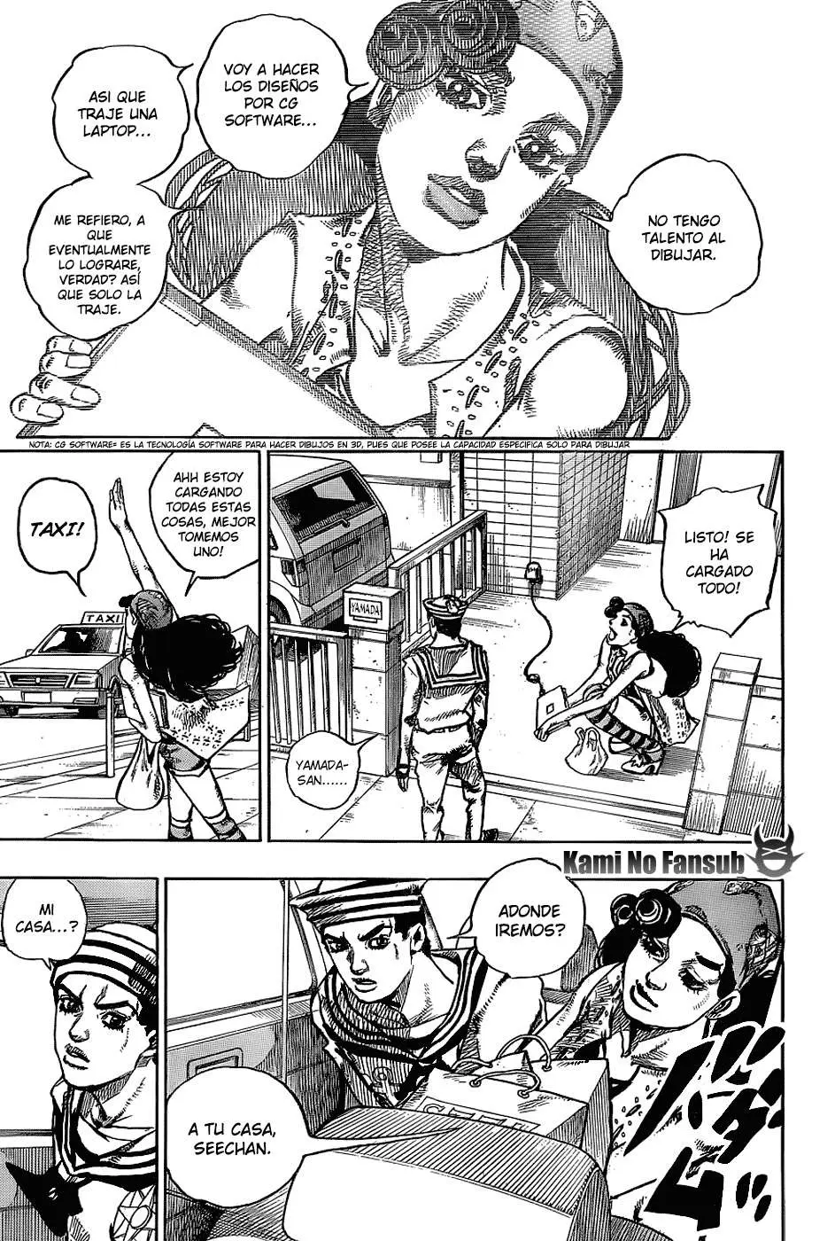 JoJo's Bizarre Adventure - Parte 8: JoJolion capítulo 45 página 7