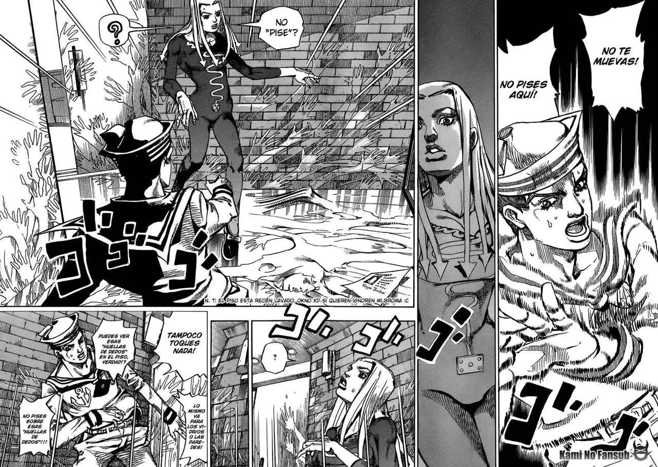 JoJo's Bizarre Adventure - Parte 8: JoJolion capítulo 49 página 38