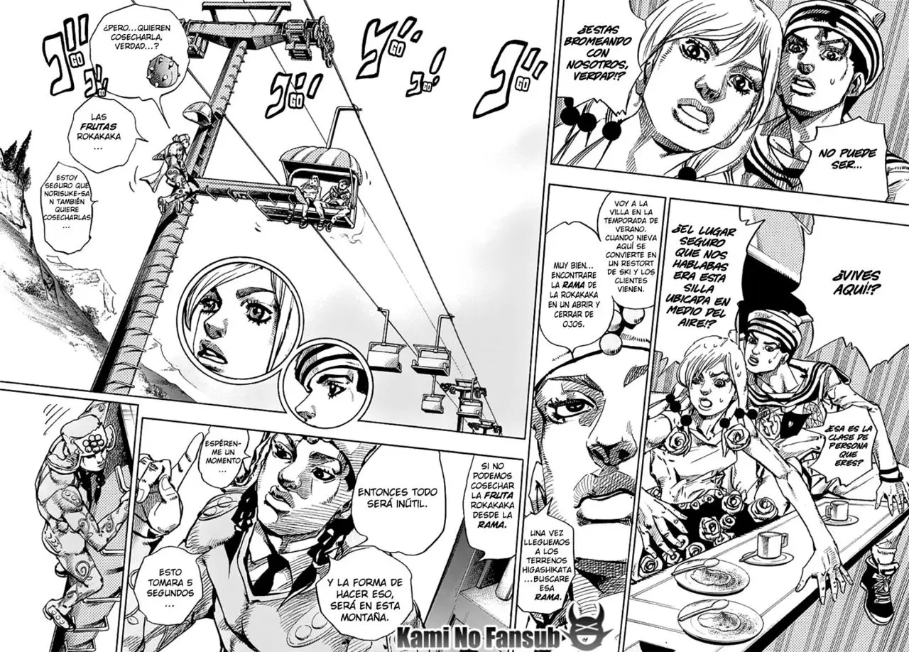 JoJo's Bizarre Adventure - Parte 8: JoJolion capítulo 65 página 37