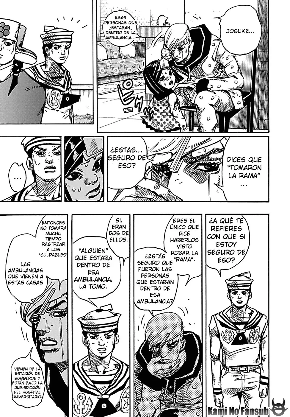 JoJo's Bizarre Adventure - Parte 8: JoJolion capítulo 77 página 9