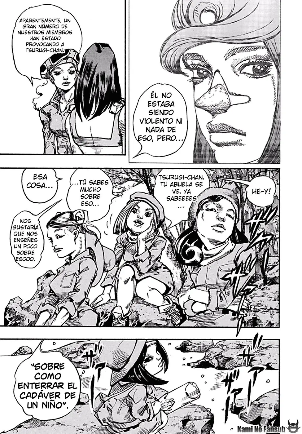JoJo's Bizarre Adventure - Parte 8: JoJolion capítulo 83 página 33