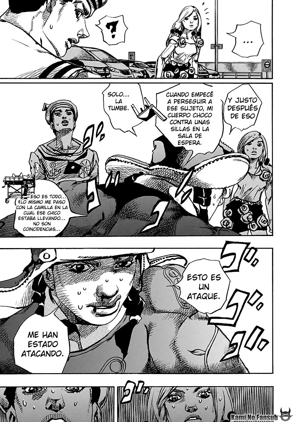 JoJo's Bizarre Adventure - Parte 8: JoJolion capítulo 85 página 38