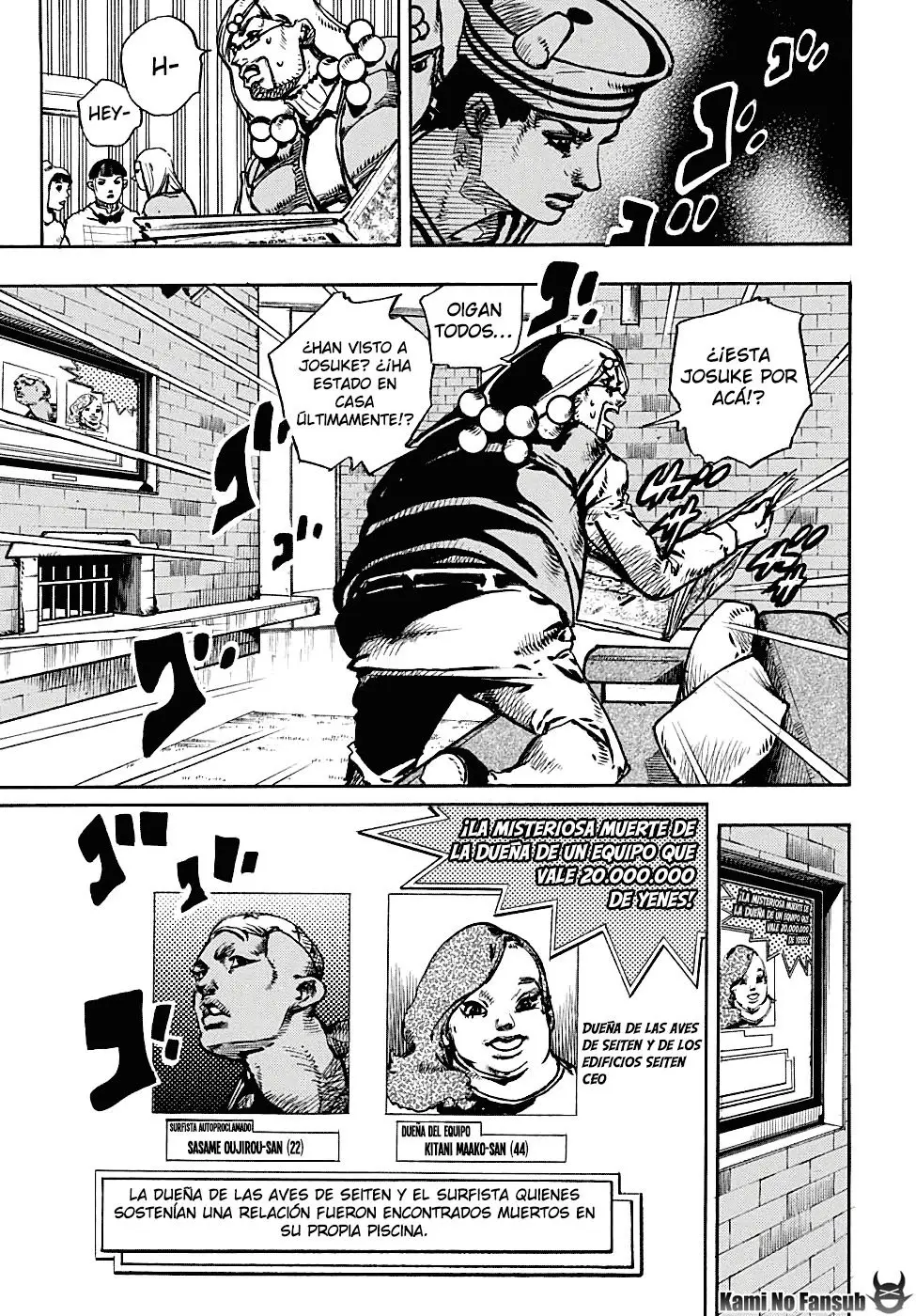JoJo's Bizarre Adventure - Parte 8: JoJolion capítulo 89 página 6