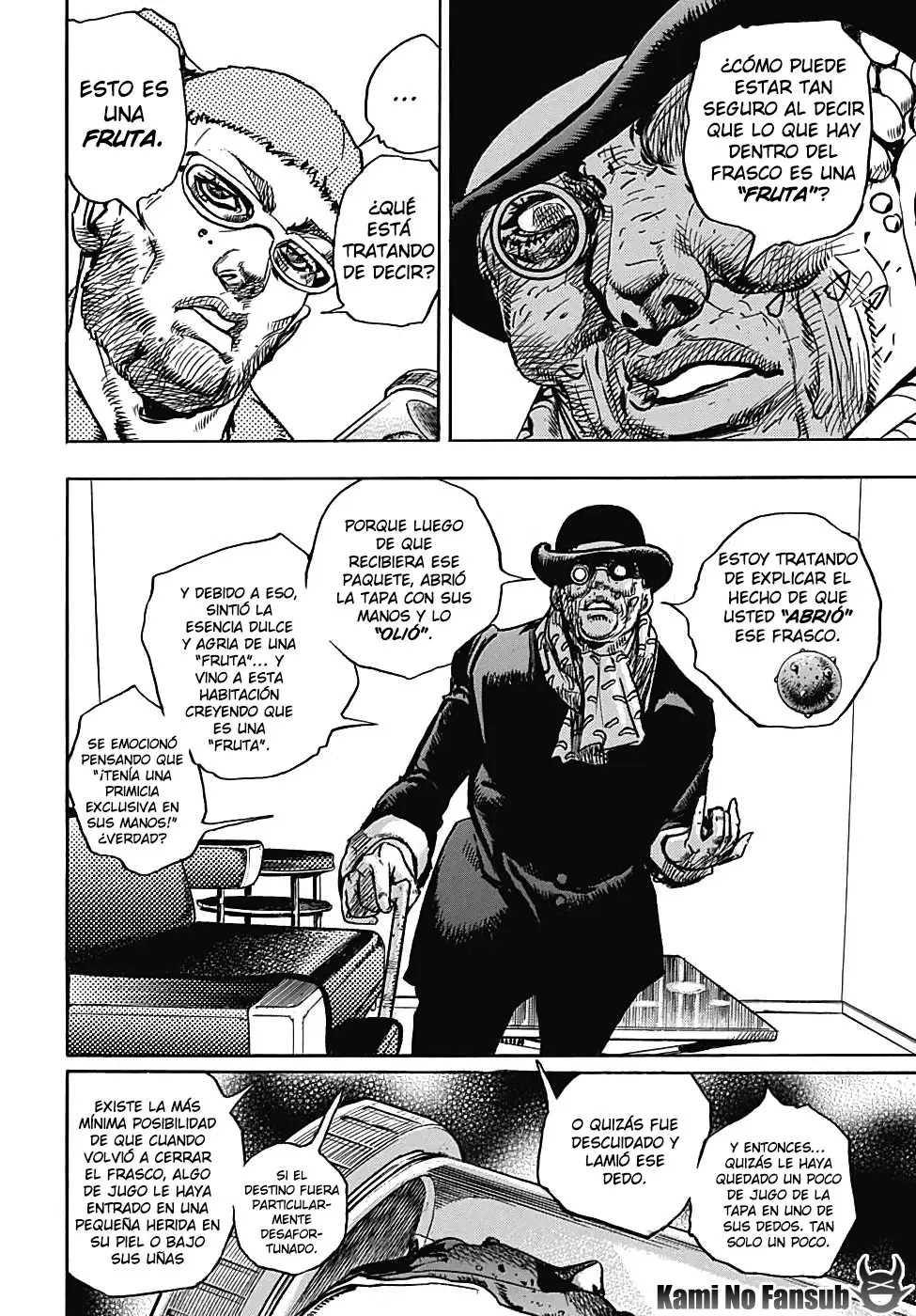 JoJo's Bizarre Adventure - Parte 8: JoJolion capítulo 97 página 33