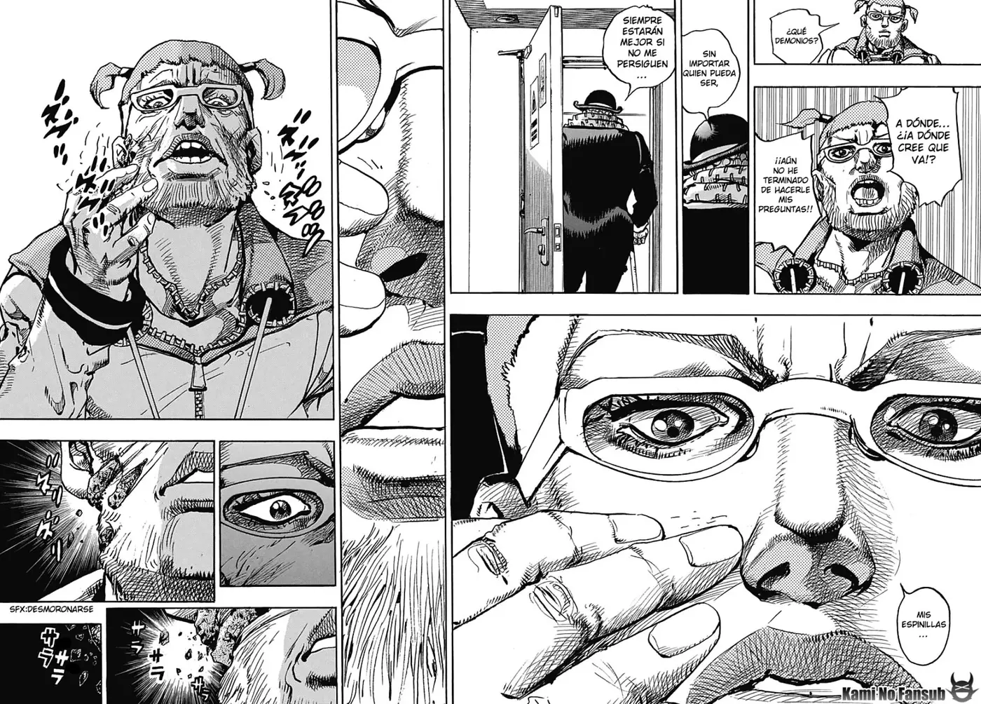JoJo's Bizarre Adventure - Parte 8: JoJolion capítulo 97 página 35
