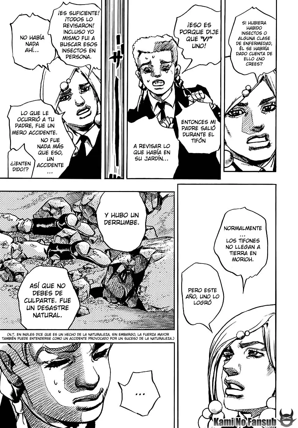 JoJo's Bizarre Adventure - Parte 8: JoJolion capítulo 99 página 21