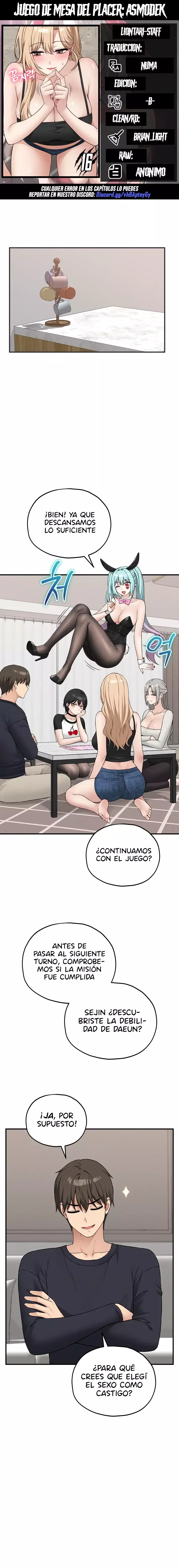 Juego De Mesa Del Placer capítulo 16 página 1