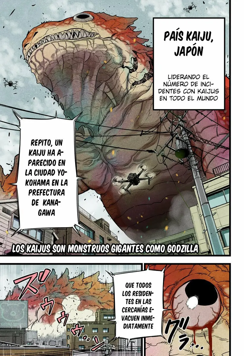 Kaiju No. 8 capítulo 1 página 3