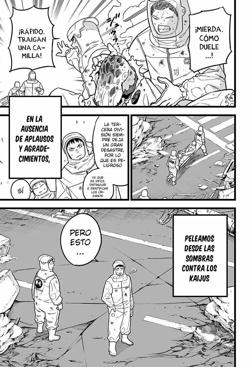 Kaiju No. 8 capítulo 1 página 8