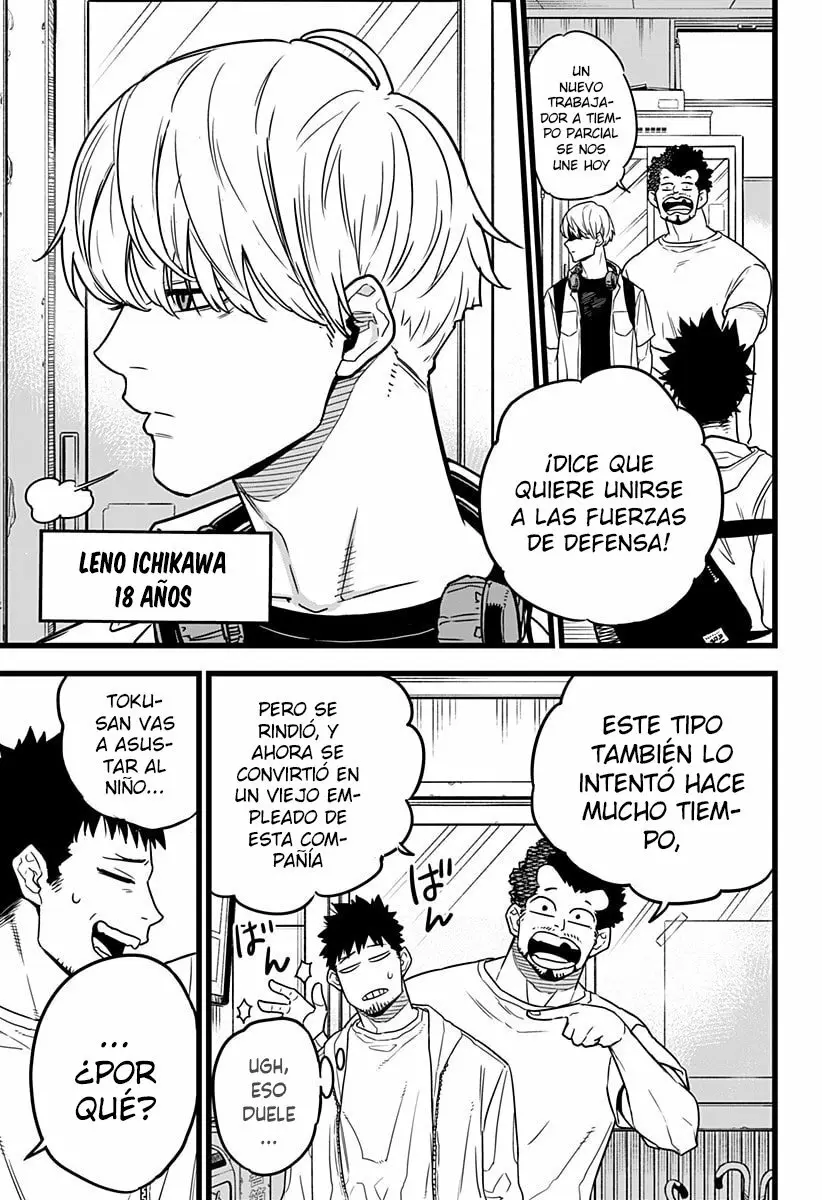 Kaiju No. 8 capítulo 1 página 17