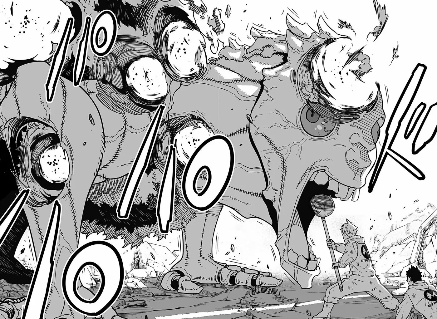 Kaiju No. 8 capítulo 1 página 40