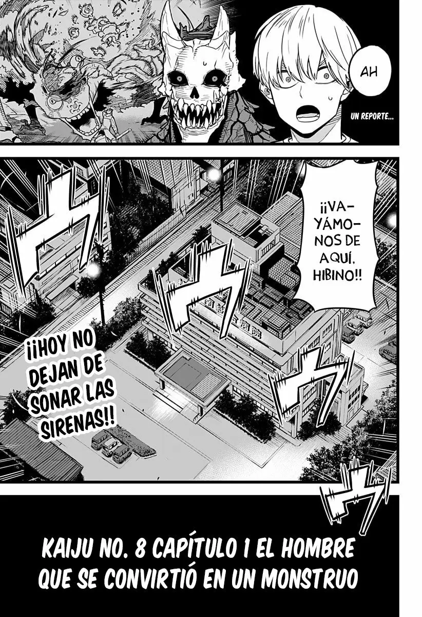 Kaiju No. 8 capítulo 1 página 53