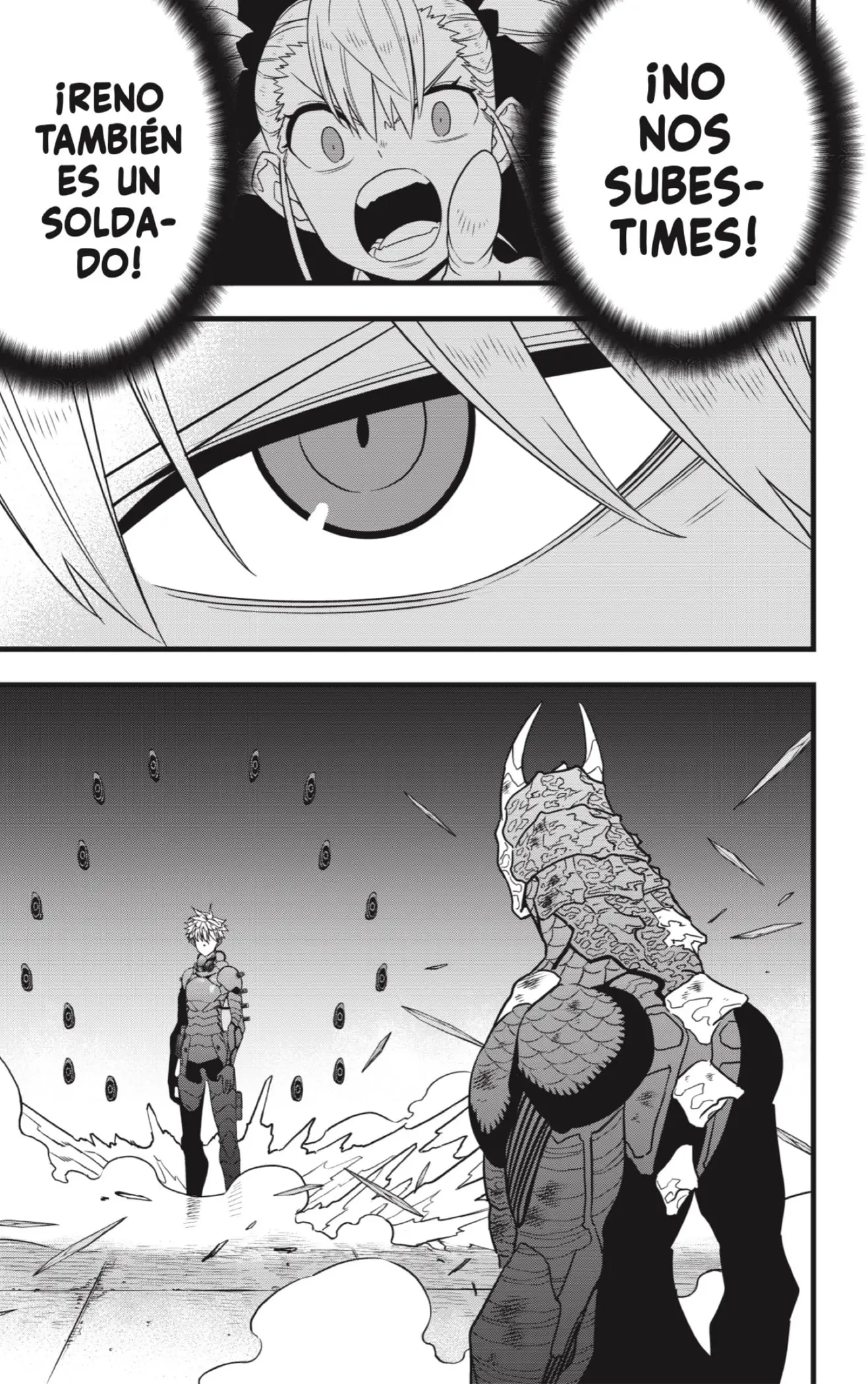 Kaiju No. 8 capítulo 100 página 19