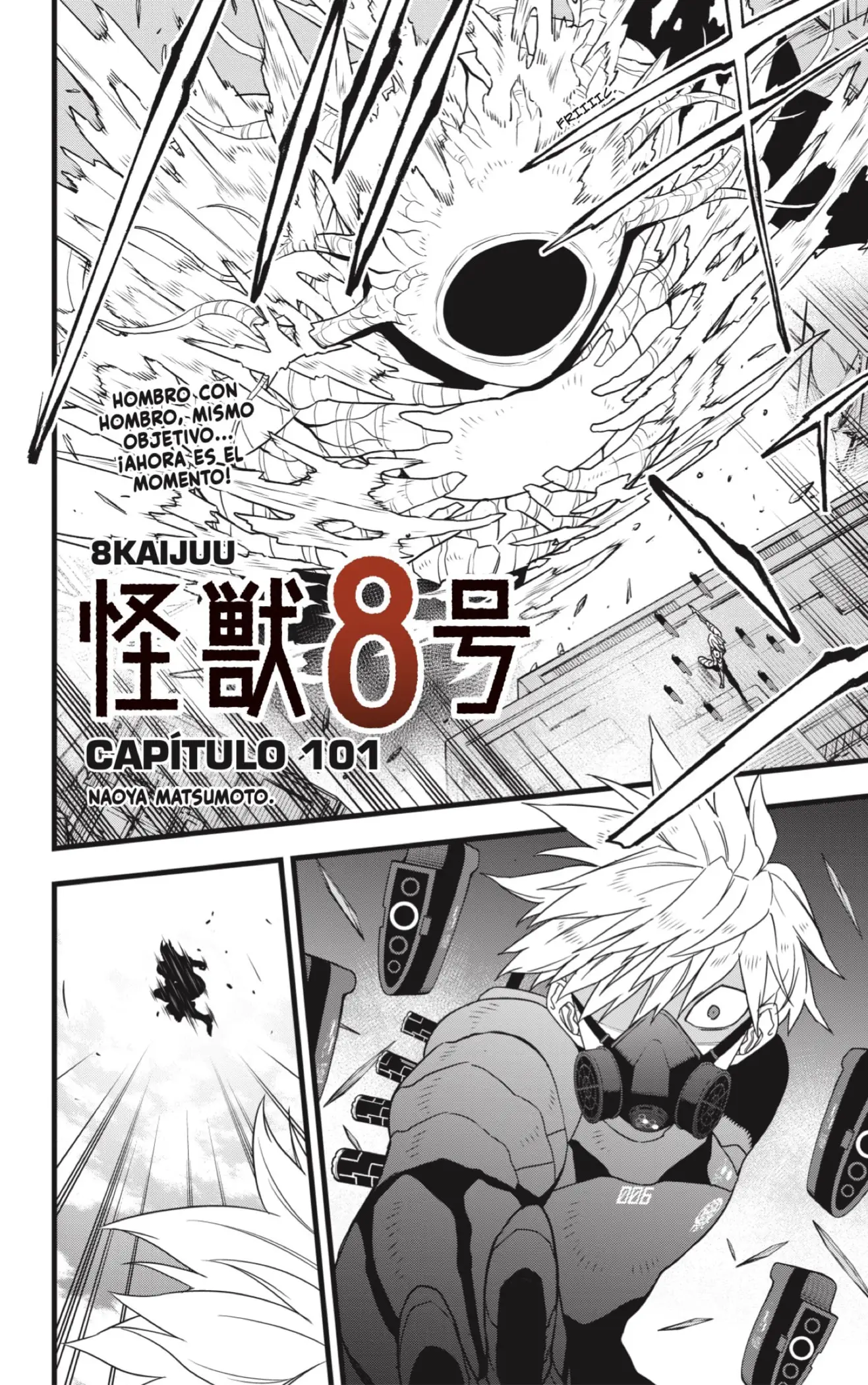 Kaiju No. 8 capítulo 101 página 2