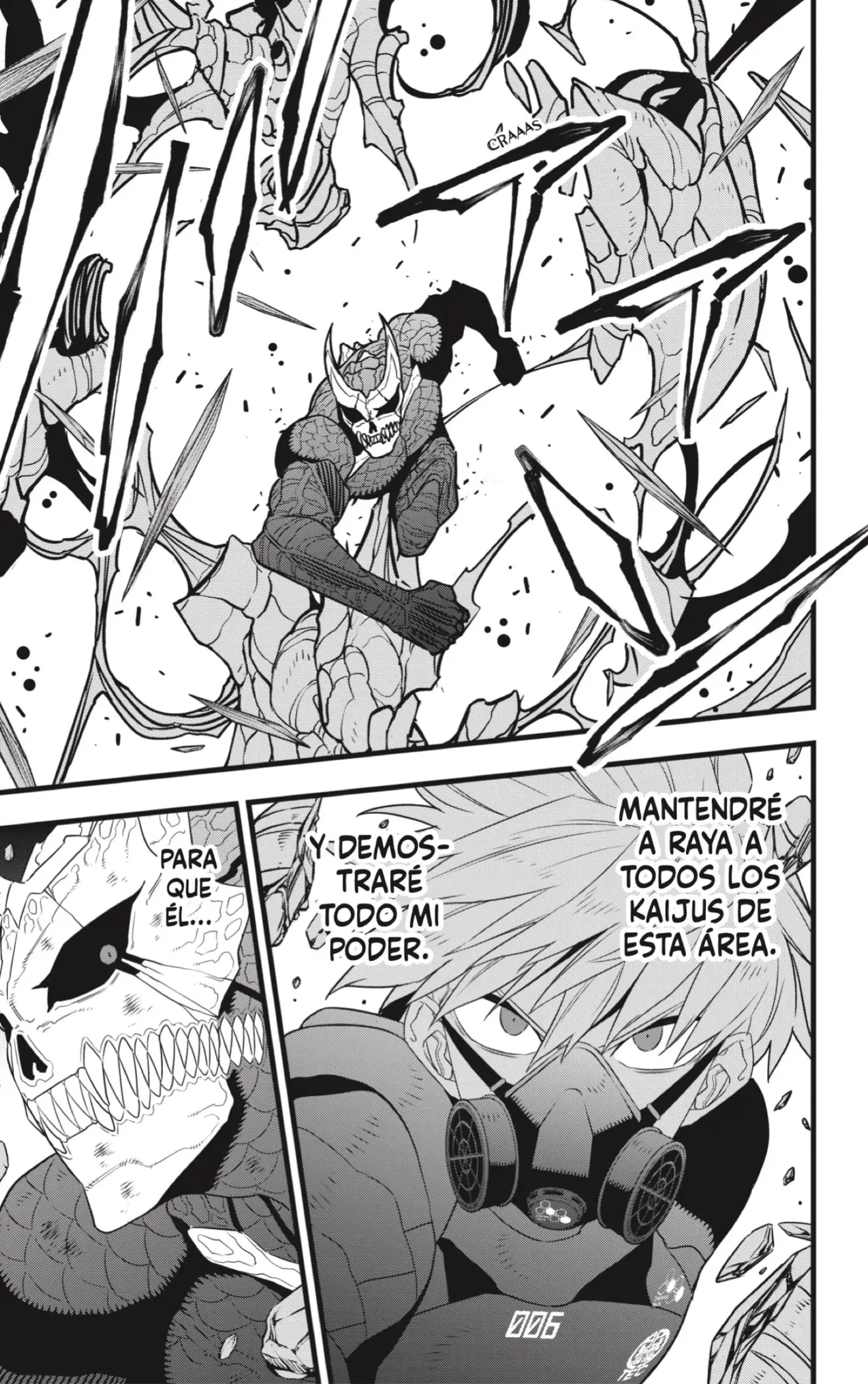 Kaiju No. 8 capítulo 101 página 3