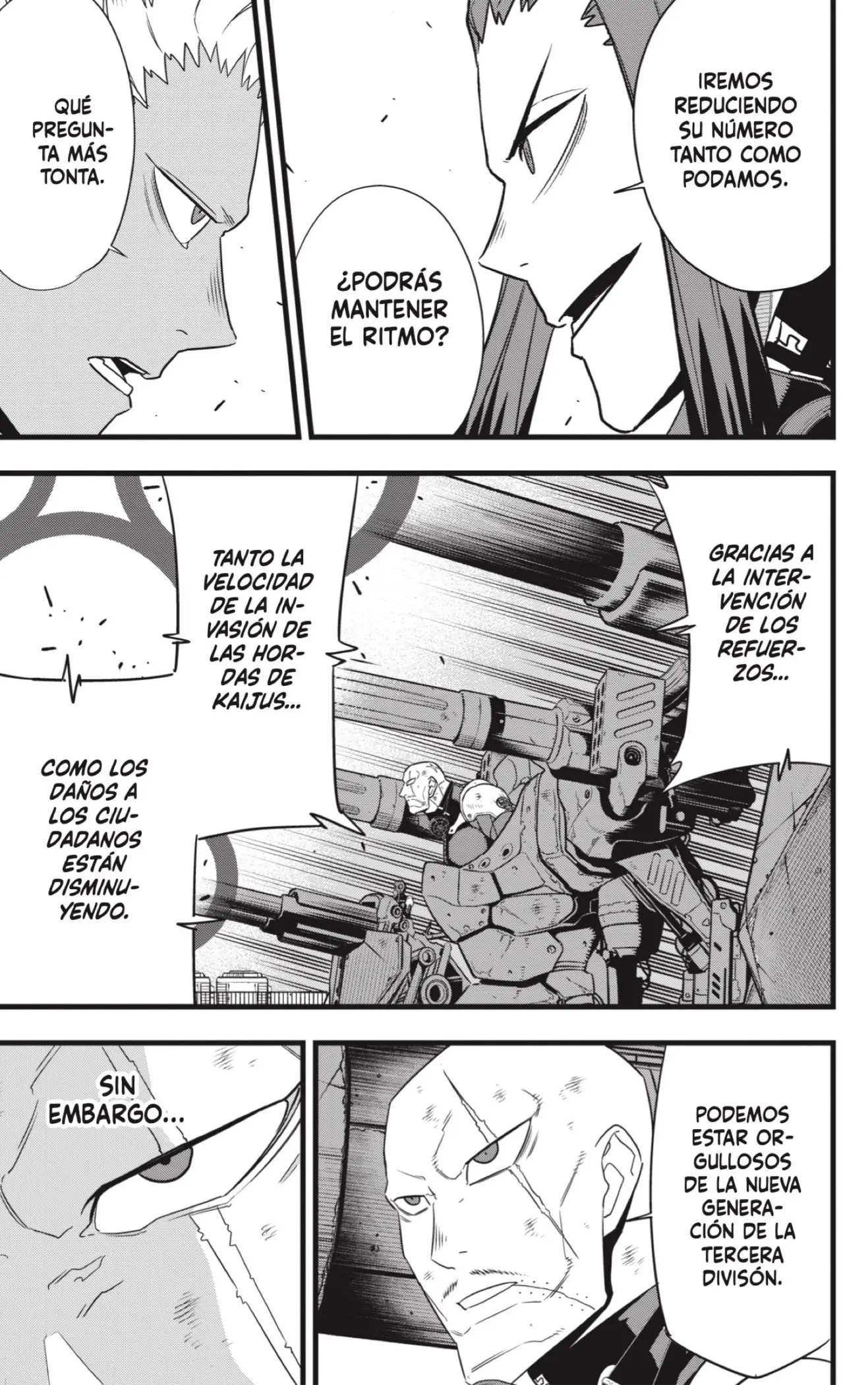 Kaiju No. 8 capítulo 102 página 21