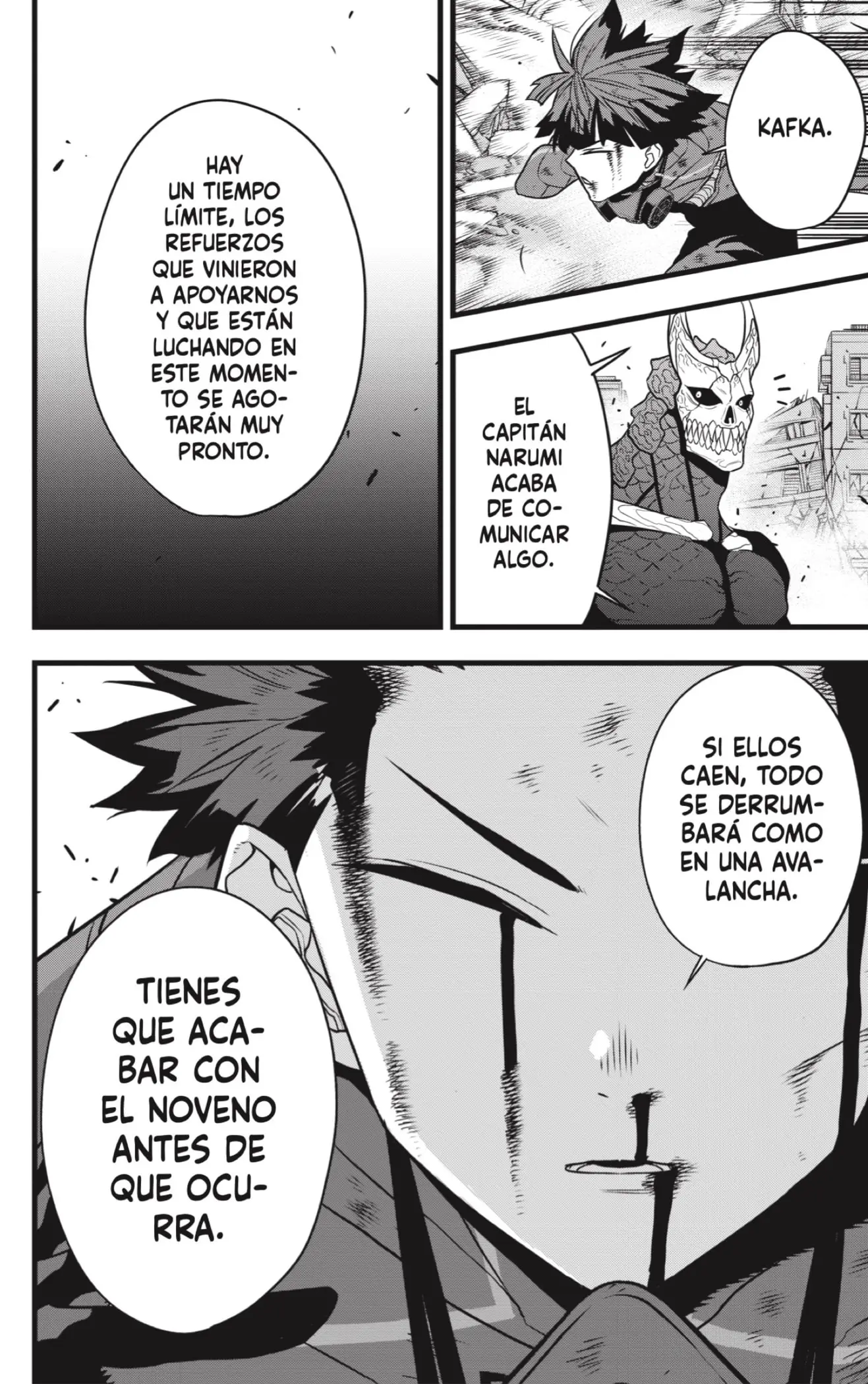 Kaiju No. 8 capítulo 105 página 12