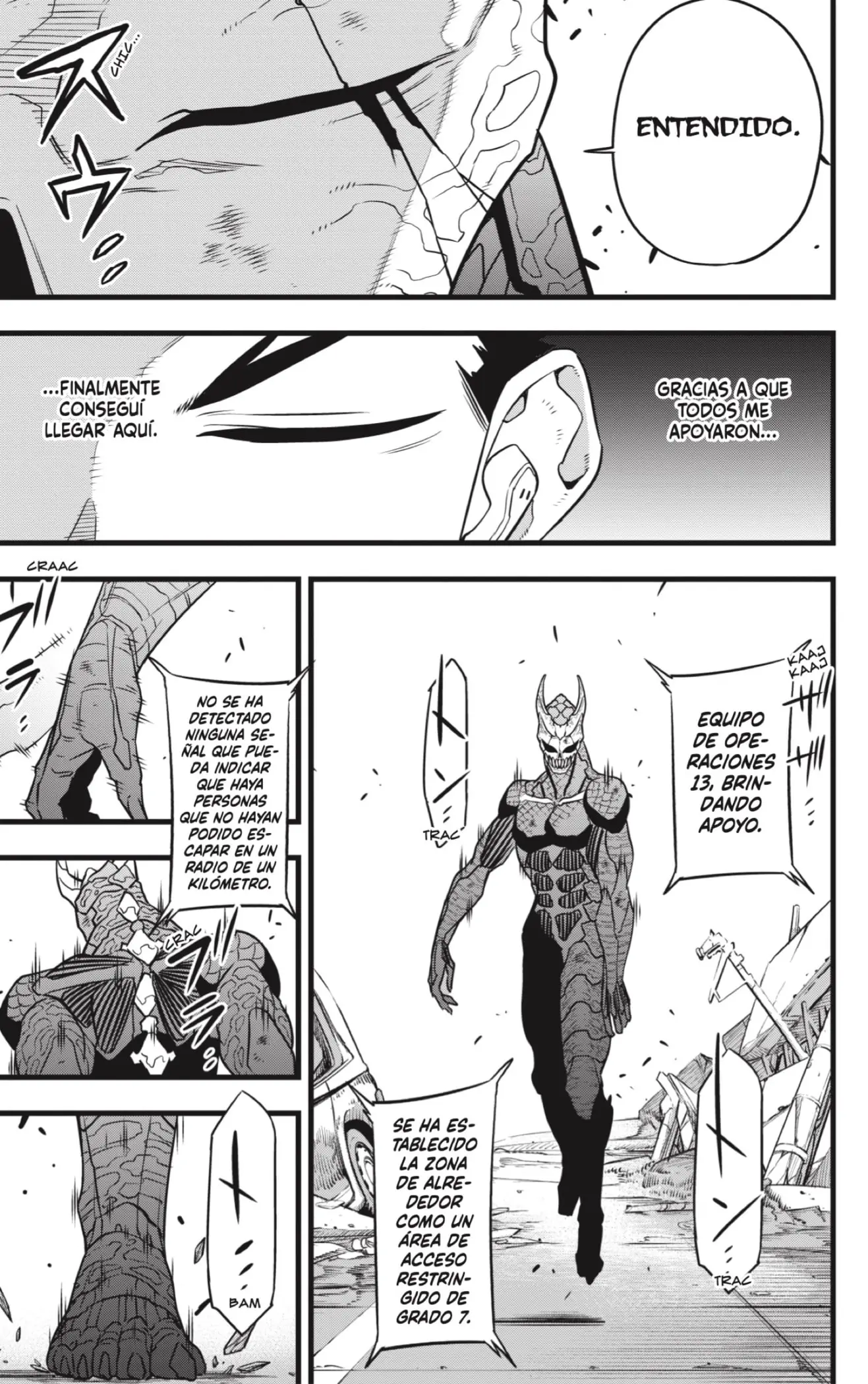 Kaiju No. 8 capítulo 105 página 13