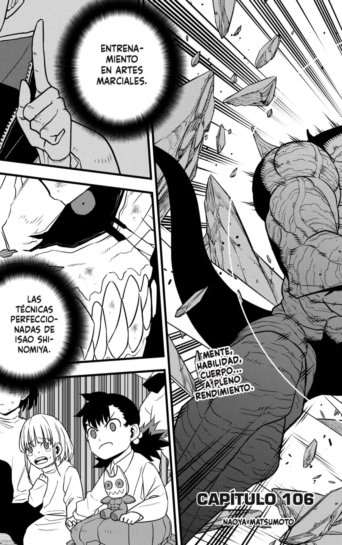 Kaiju No. 8 capítulo 106 página 3