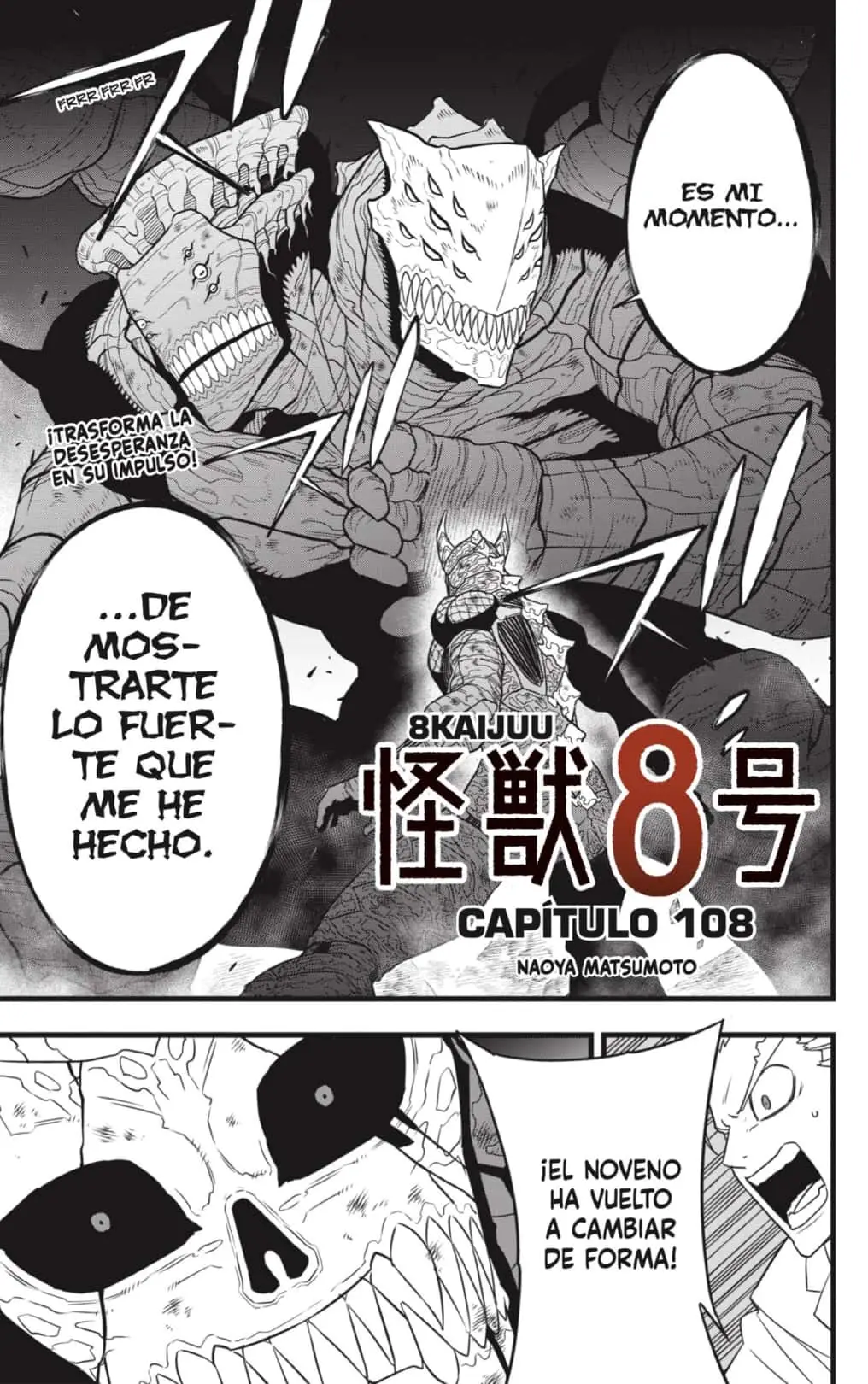 Kaiju No. 8 capítulo 108 página 1