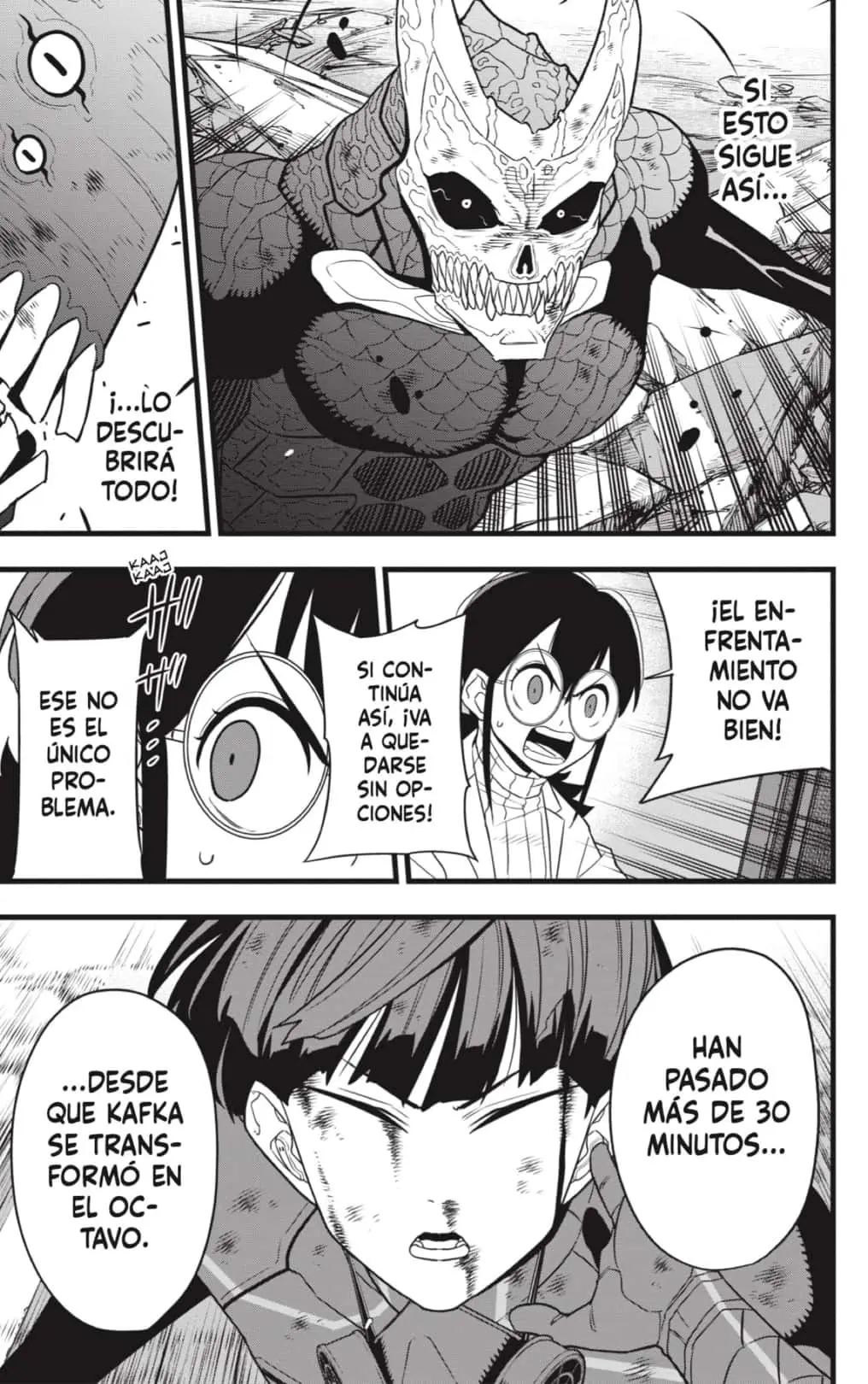 Kaiju No. 8 capítulo 108 página 9