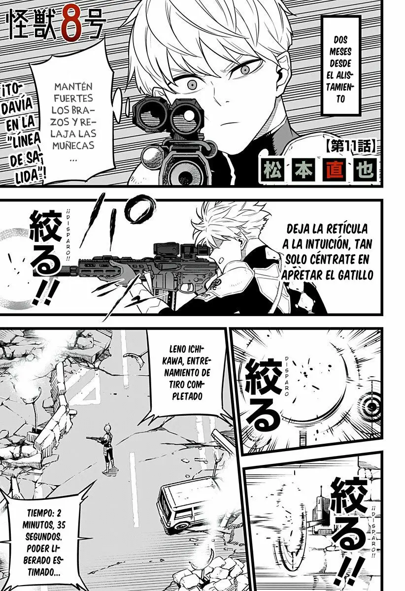 Kaiju No. 8 capítulo 11 página 1