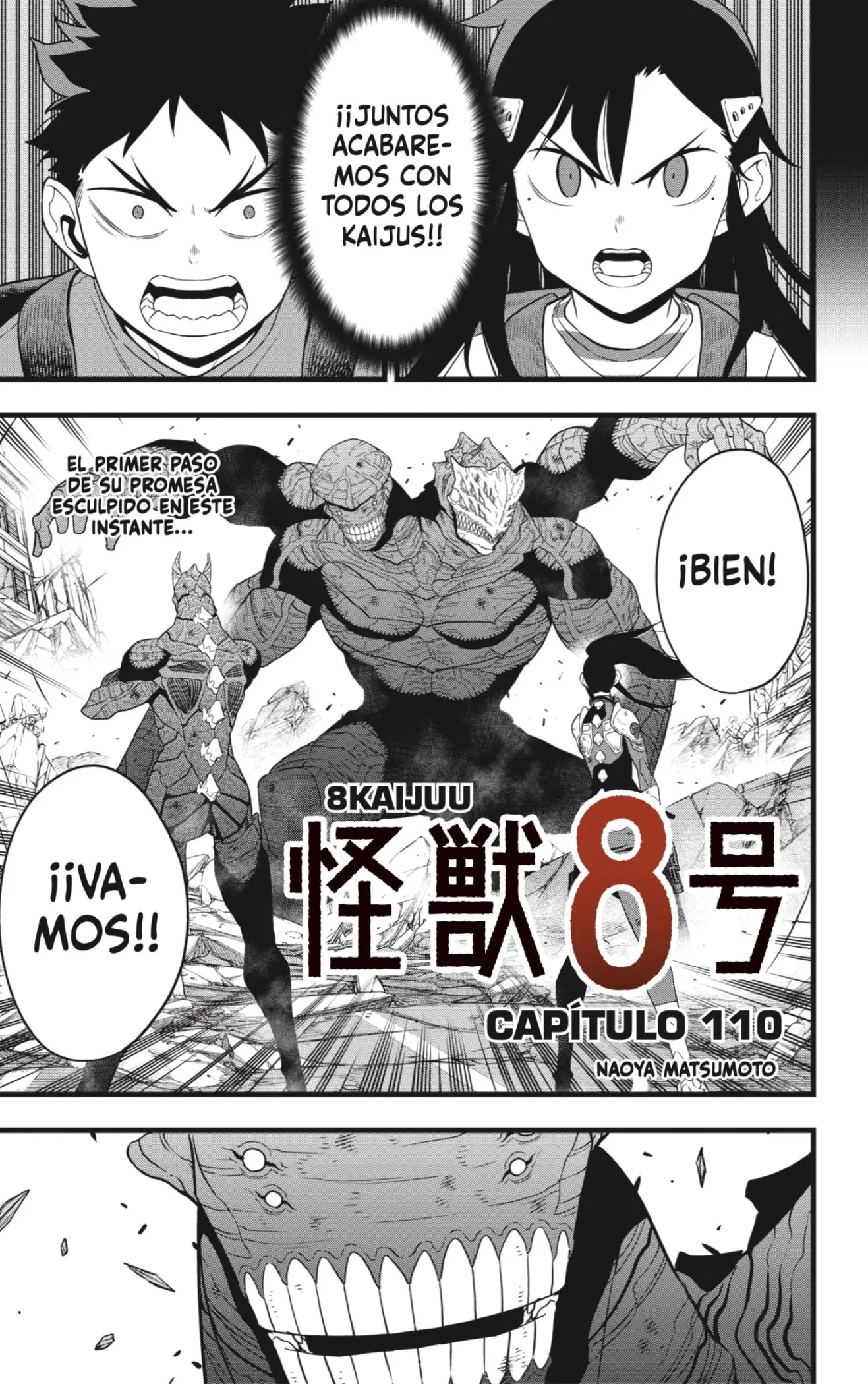 Kaiju No. 8 capítulo 110 página 1