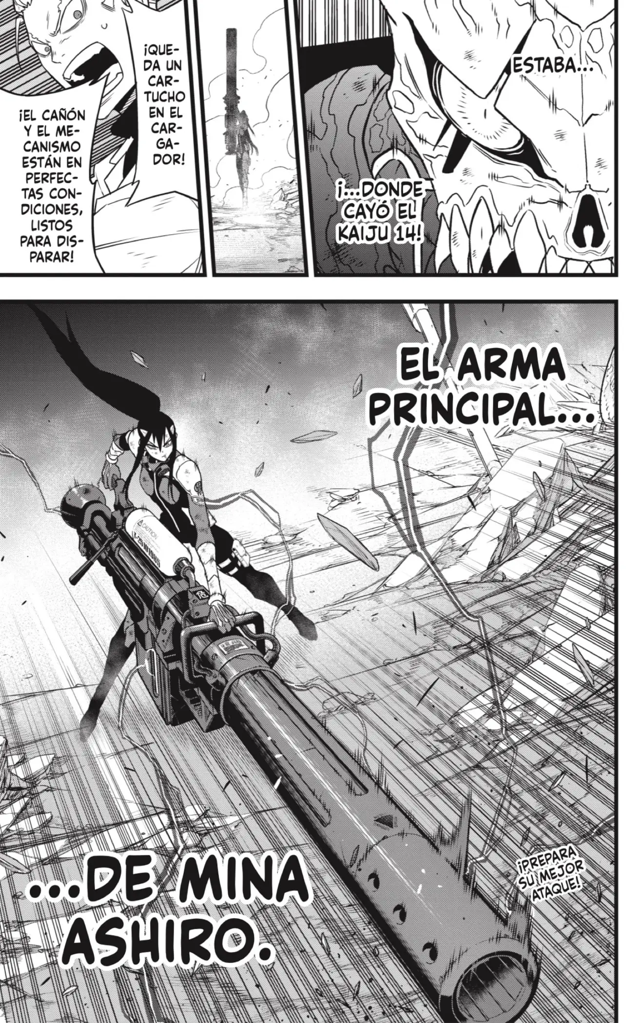 Kaiju No. 8 capítulo 112 página 1