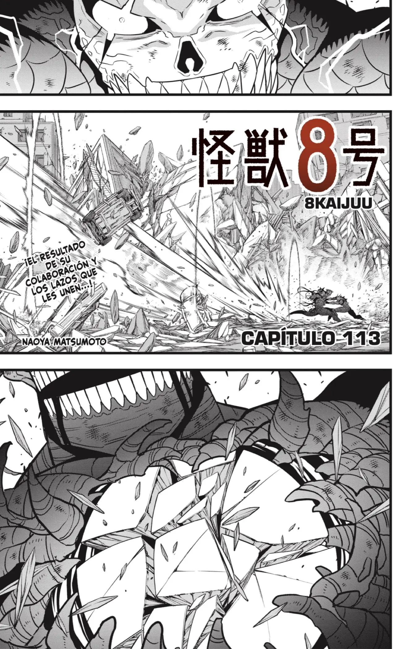 Kaiju No. 8 capítulo 113 página 1