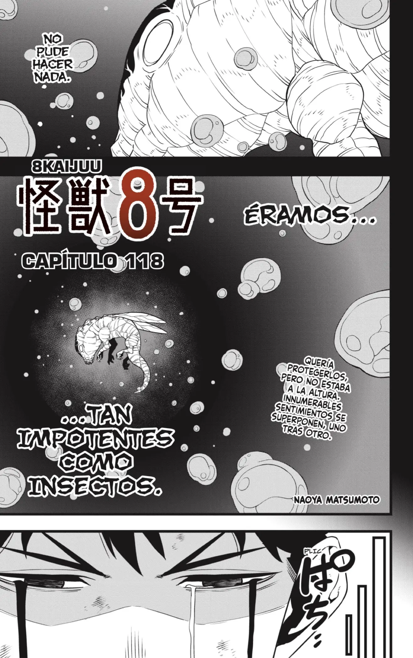 Kaiju No. 8 capítulo 118 página 1
