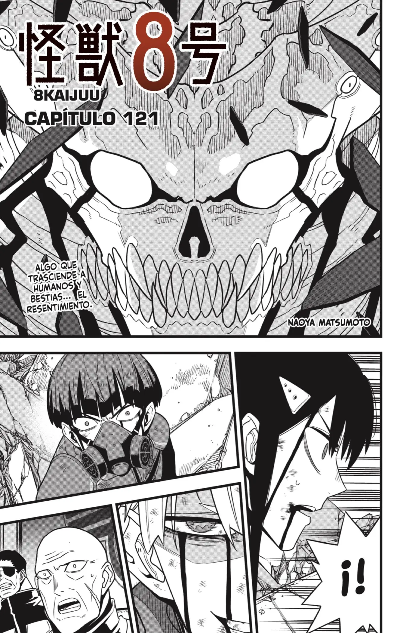Kaiju No. 8 capítulo 121 página 1
