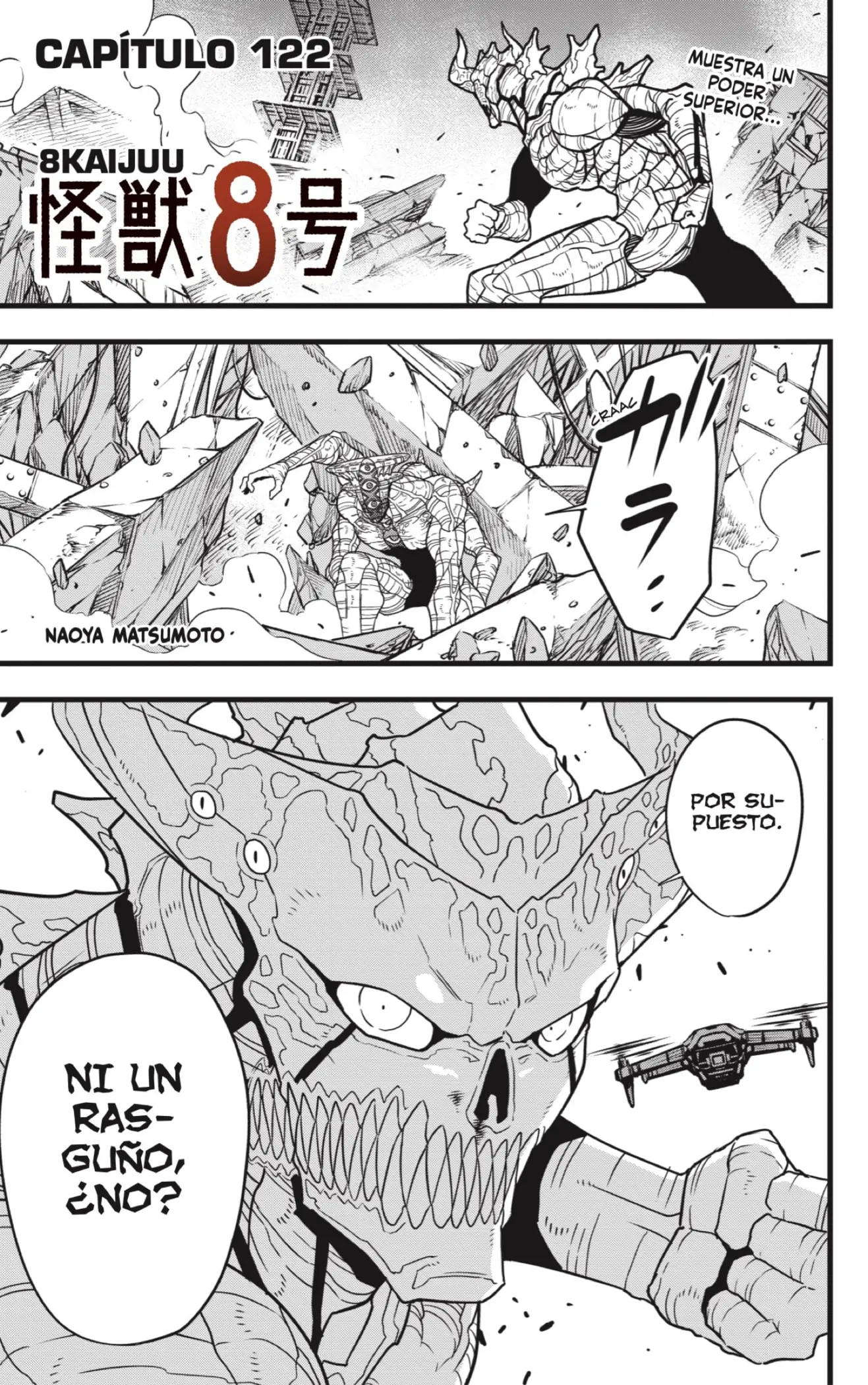 Kaiju No. 8 capítulo 122 página 1