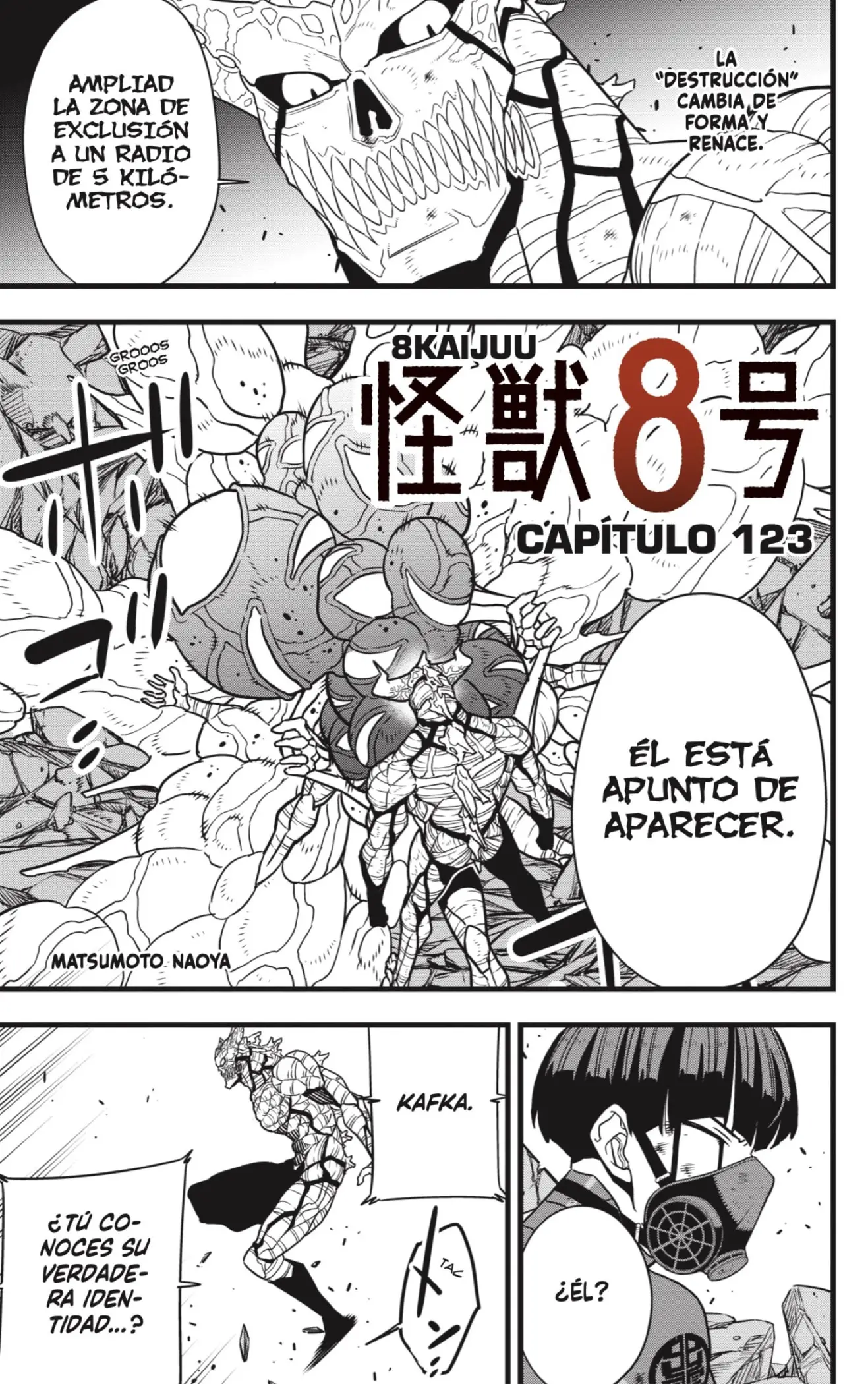 Kaiju No. 8 capítulo 123 página 1