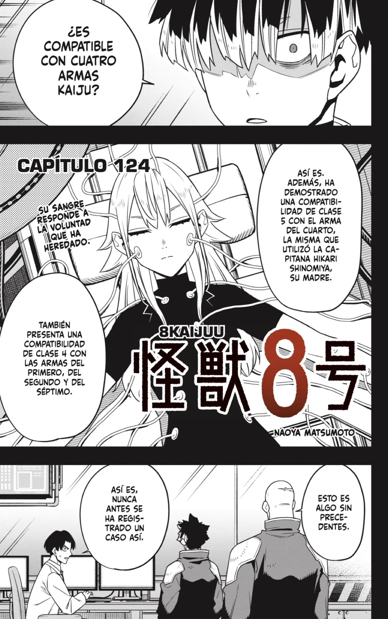 Kaiju No. 8 capítulo 124 página 1