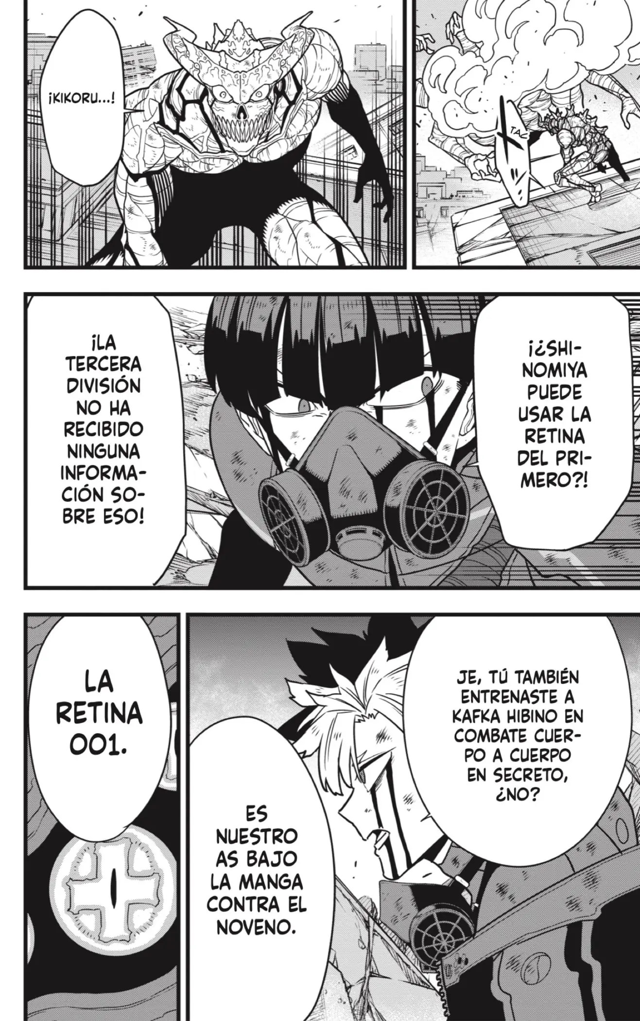 Kaiju No. 8 capítulo 124 página 4