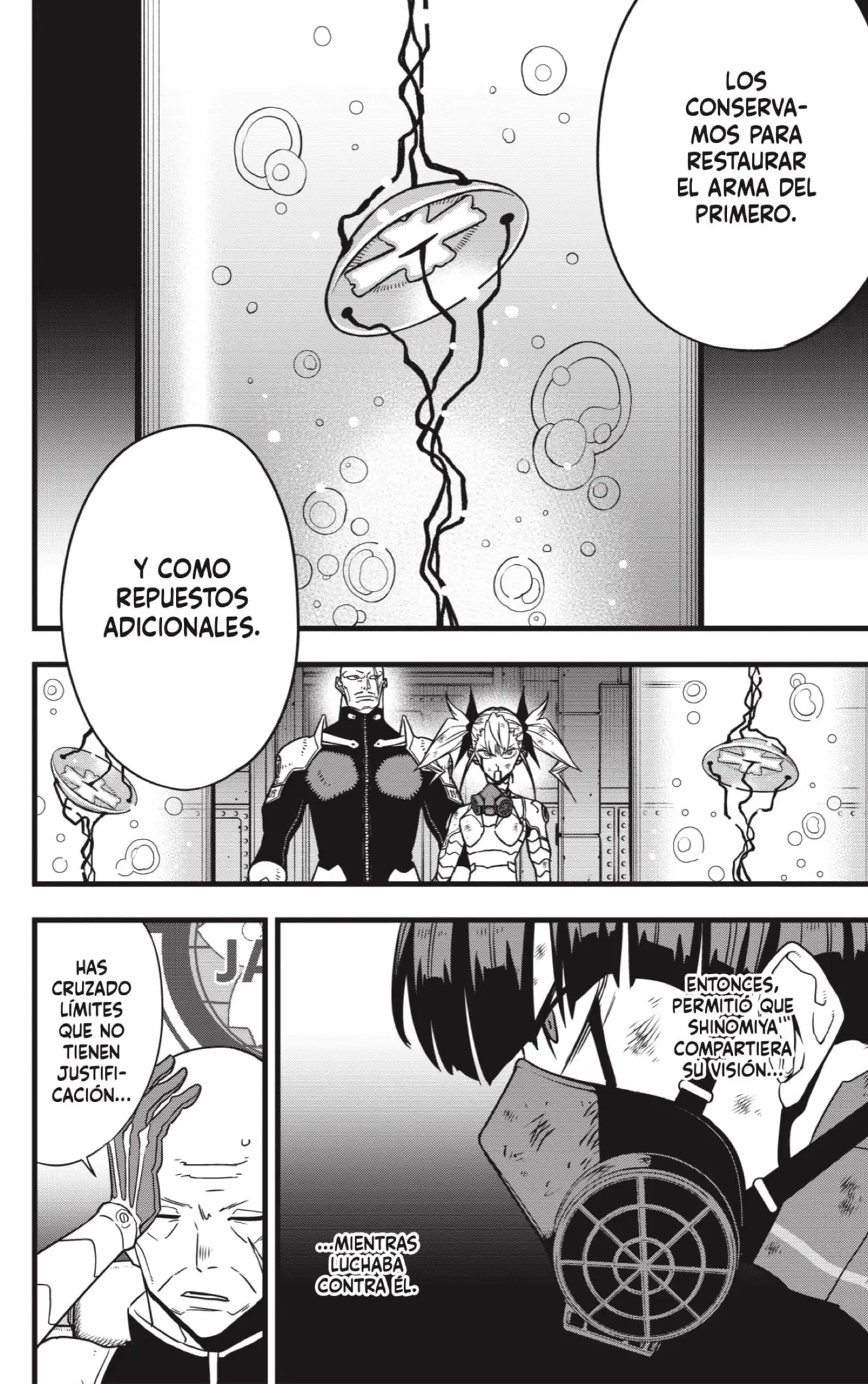 Kaiju No. 8 capítulo 124 página 6