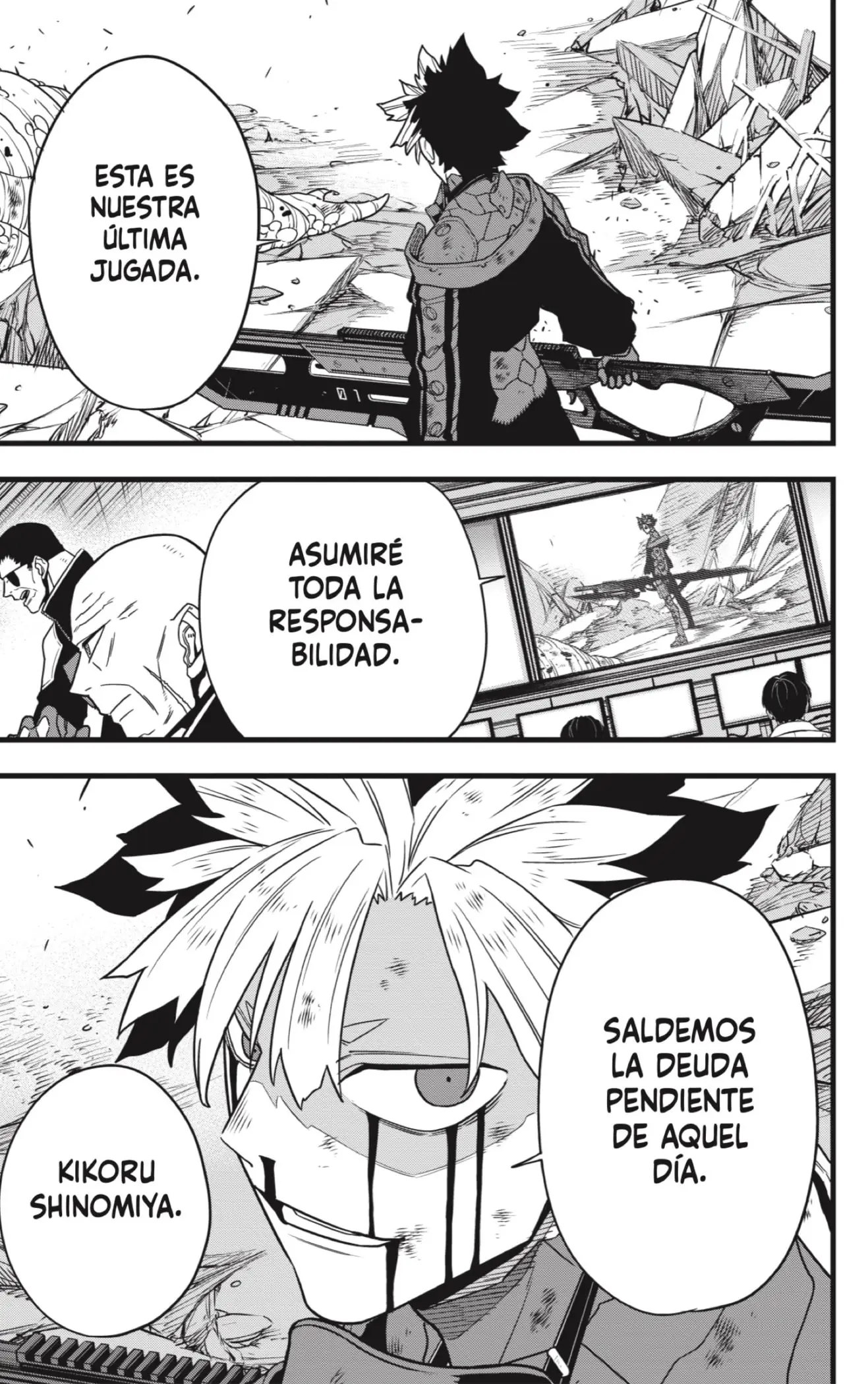 Kaiju No. 8 capítulo 124 página 7
