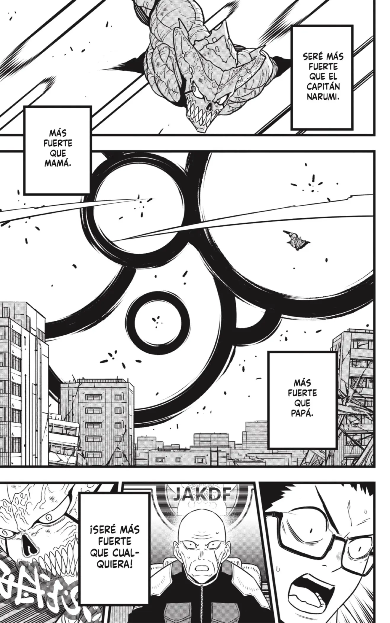 Kaiju No. 8 capítulo 125 página 21
