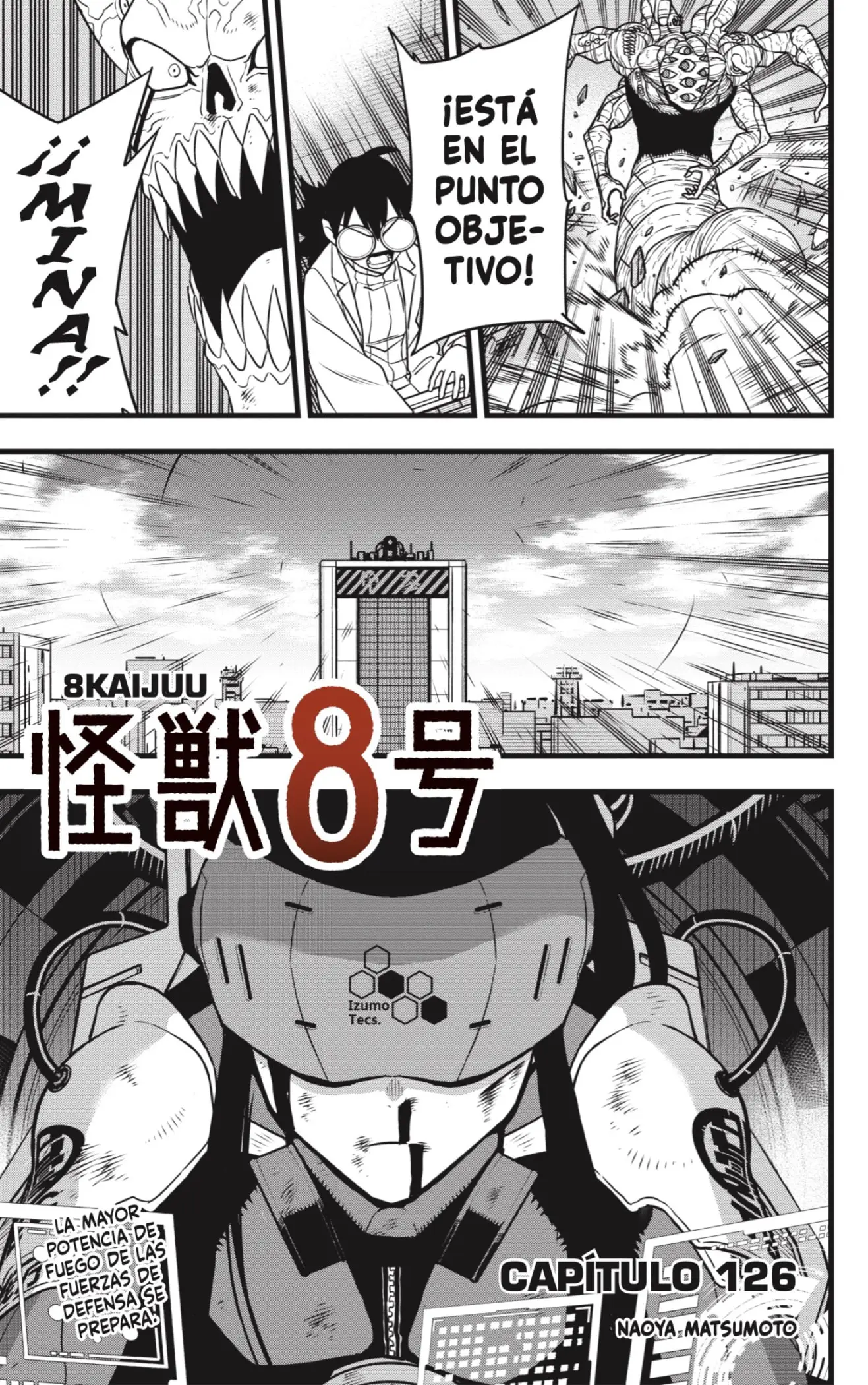 Kaiju No. 8 capítulo 126 página 1