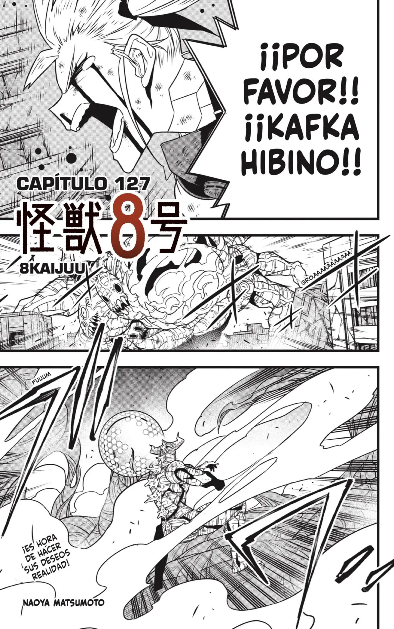 Kaiju No. 8 capítulo 127 página 1