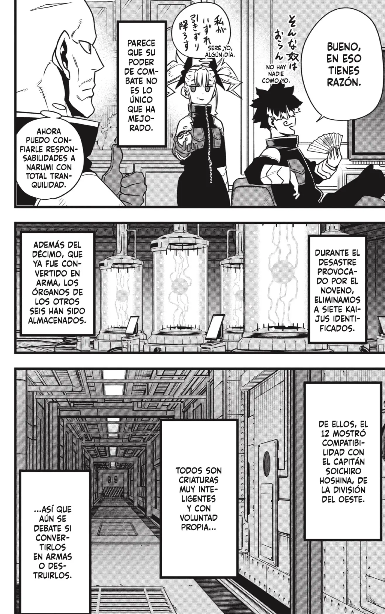 Kaiju No. 8 capítulo 129 página 28